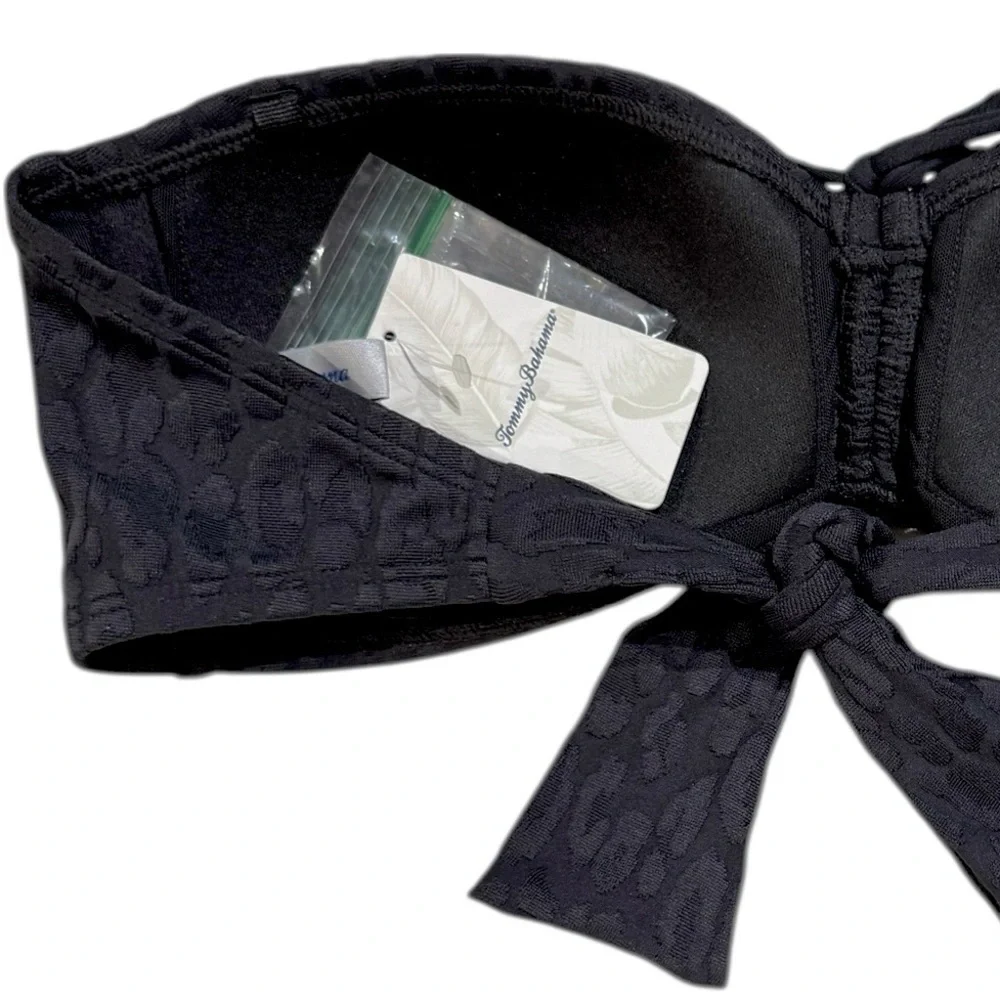 Tommy Bahama Jungle Jacquard Bandeau Top
